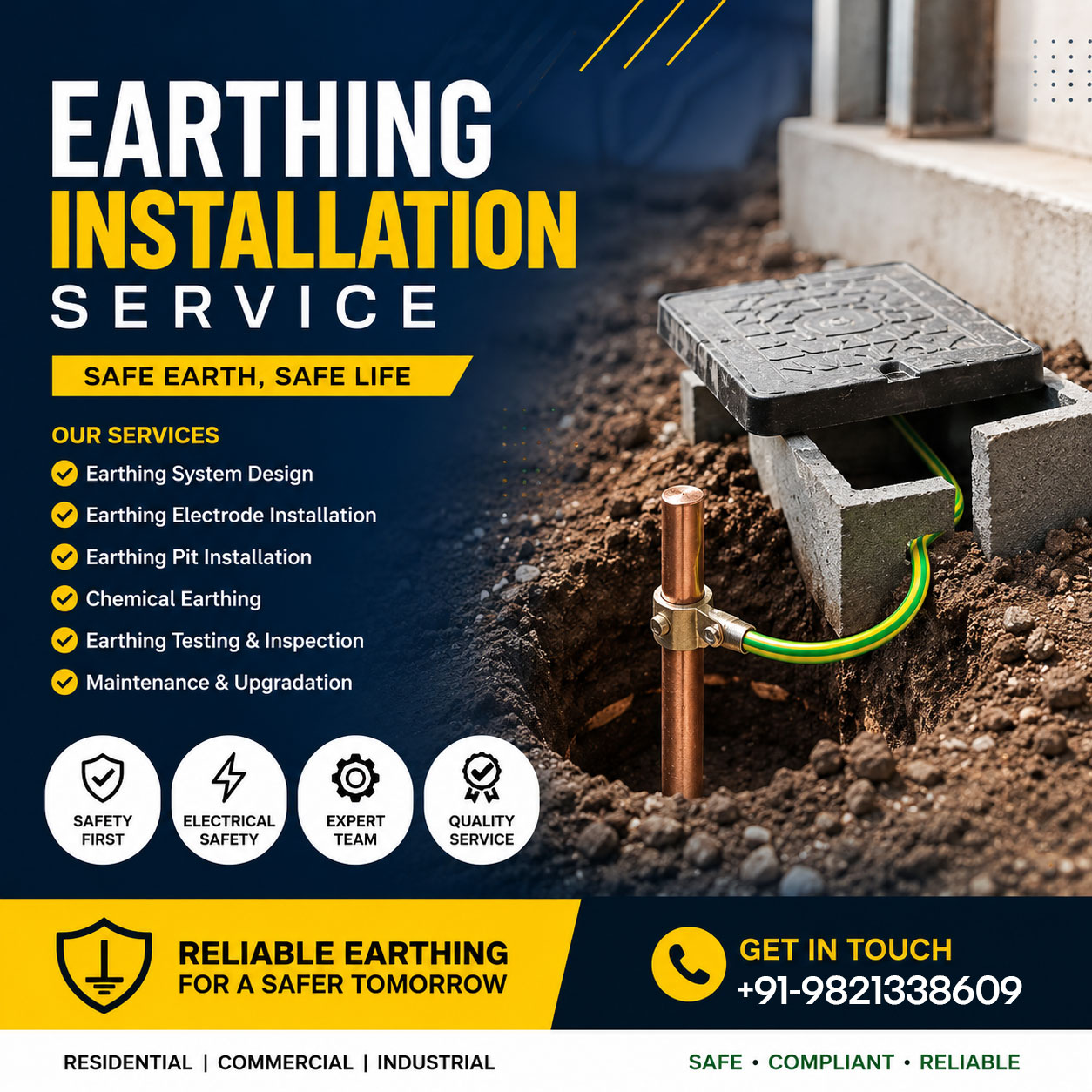 Earthing Installation Service